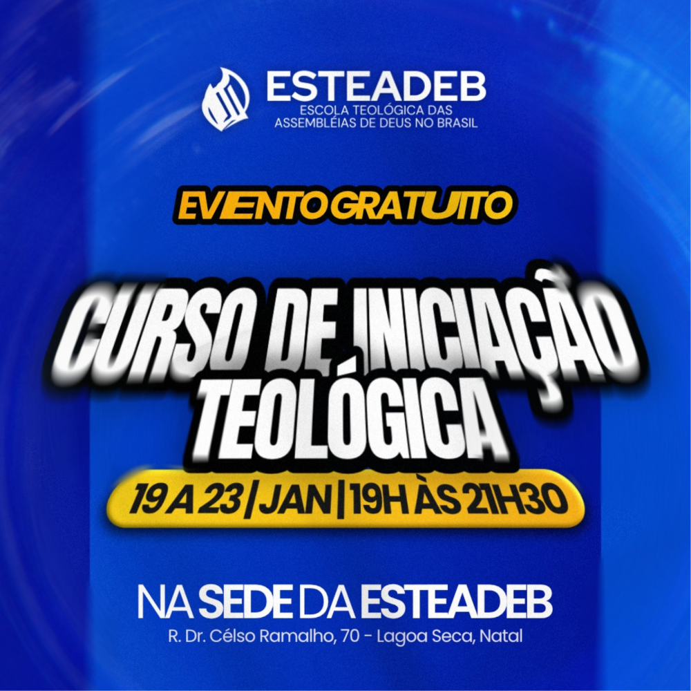 Banner do Curso de Iniciação Teológica