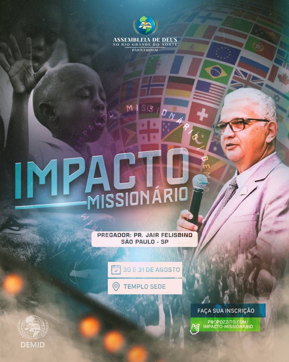 Banner do IMPACTO MISSIONÁRIO