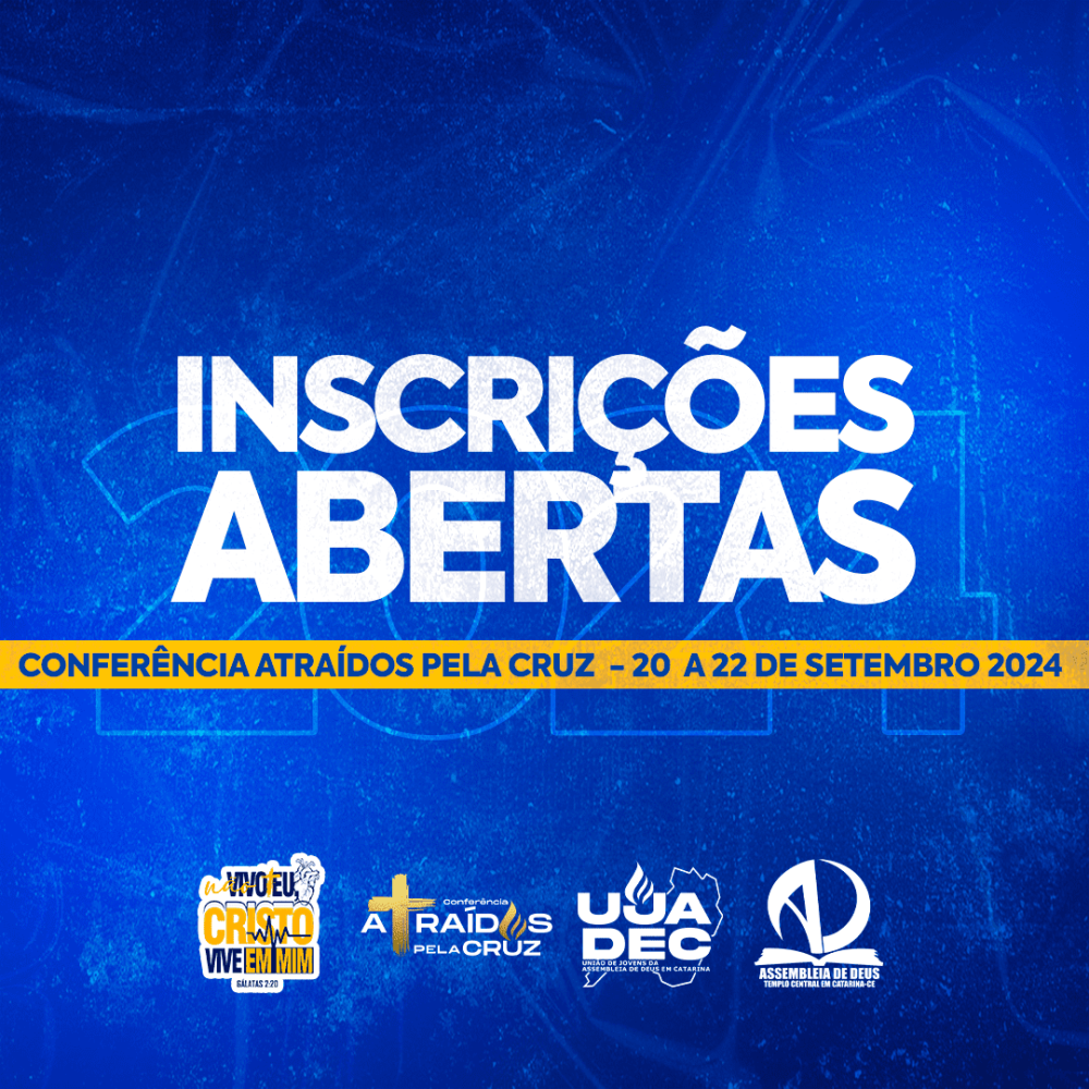 Banner do CONFERÊNCIA ATRAÍDOS PELA CRUZ